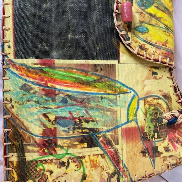 Unique Hand crafted bag shoulder bag - Picture 7 of 9